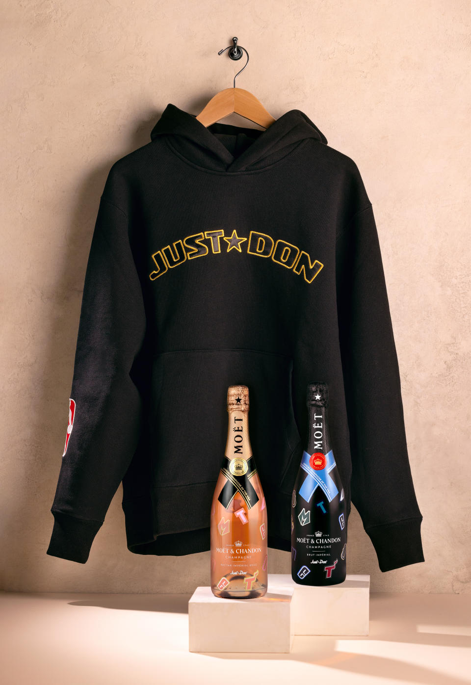 Moët & Chandon and NBA collection by Just Don.