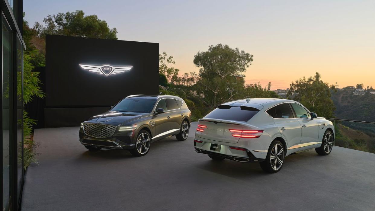 2025 genesis gv80 and gv80 coupe