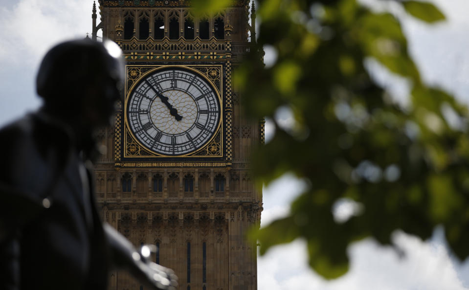 <em>Bong for Brexit – Leave-supporting Tory MPs think Big Ben should bong Britain out of Europe</em>