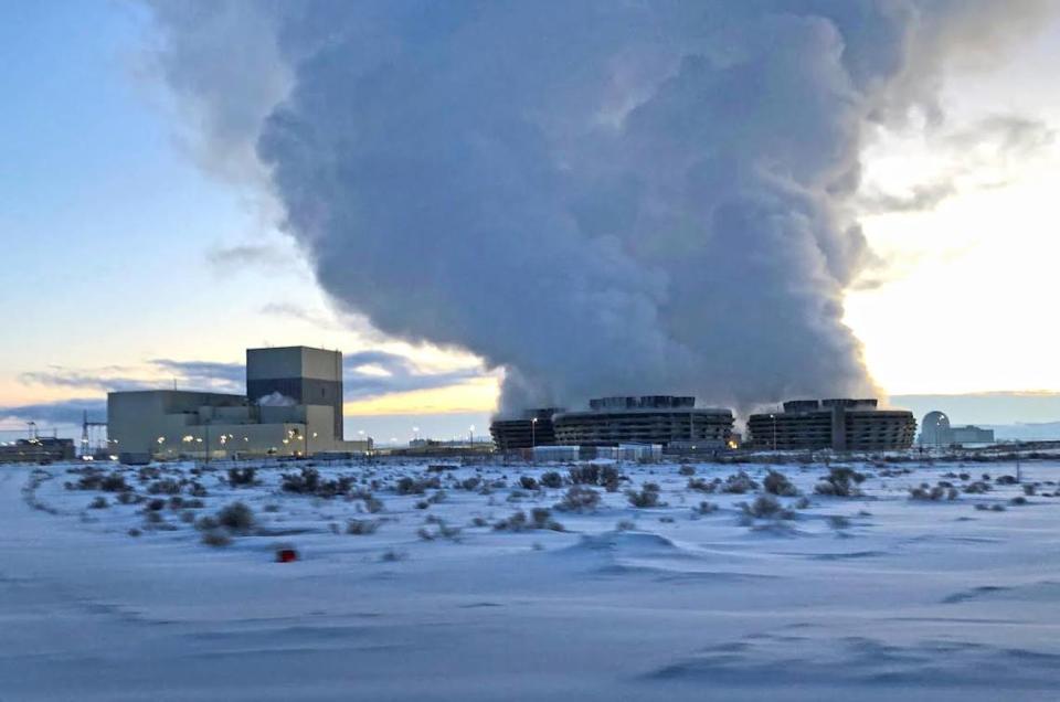 Puget Sound Energy will donate $10 million toward Energy Northwest efforts to add new small nuclear reactors in Eastern Washington adjacent to the Columbia Generating Station, which is shown.
