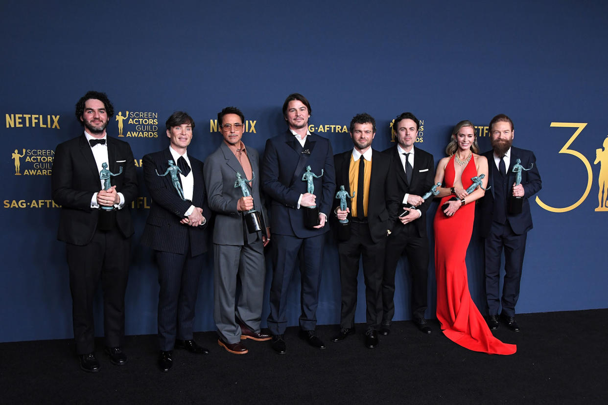 Oppenheimer Cast Screen Actors Guild Awards SAG Steve Granitz/FilmMagic/Getty Images