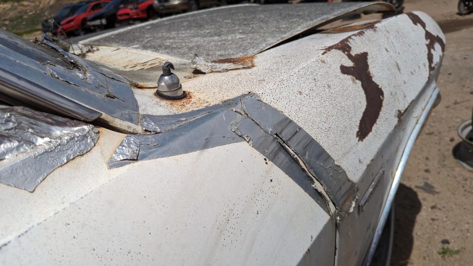 1968 chevrolet corvair in colorado wrecking yard