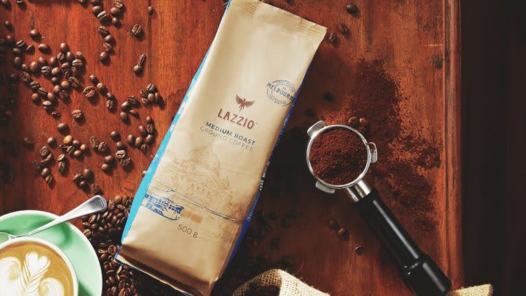 Aldi's Lazzio coffee