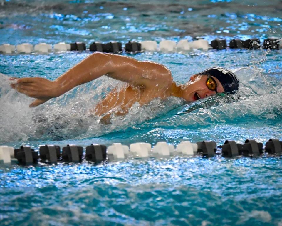 Charlotte Latin swimmer Norvy Clontz