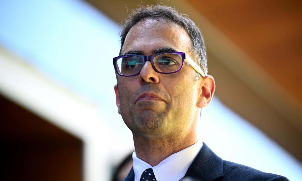 <span>The NSW treasurer Daniel Mookhey warns the state will “almost certainly’ lose its top-notch AAA credit rating.</span><span>Photograph: Dan Himbrechts/AAP</span>