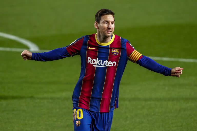 En su segundo disparo al arco, Lionel Messi venció la resistencia del arquero David Soria, de Getafe. 