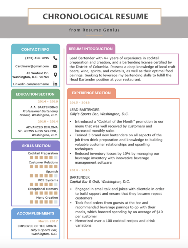 Here are the three most common resume templates for job seekers