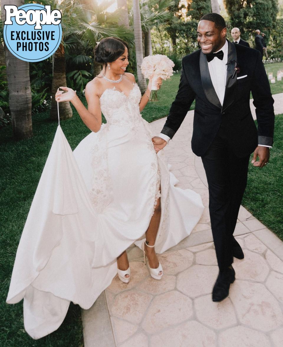 Run the World 's Bresha Webb Is Married! Inside Her 'Old Hollywood Glam ...