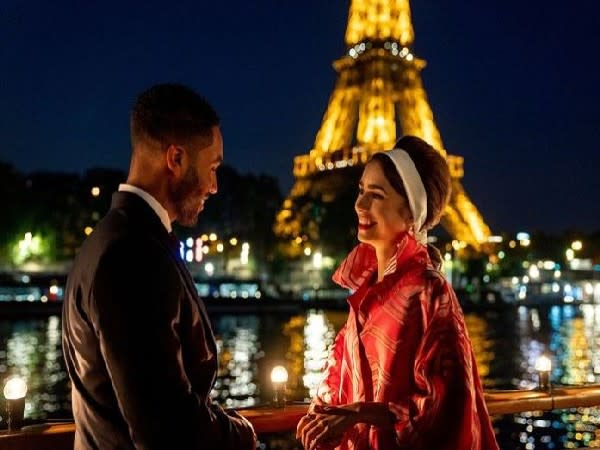 First look photo of 'Emily in Paris' (Image Source: Instagram)