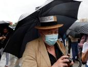 People protest against amendments to Russia's Constitution in Moscow