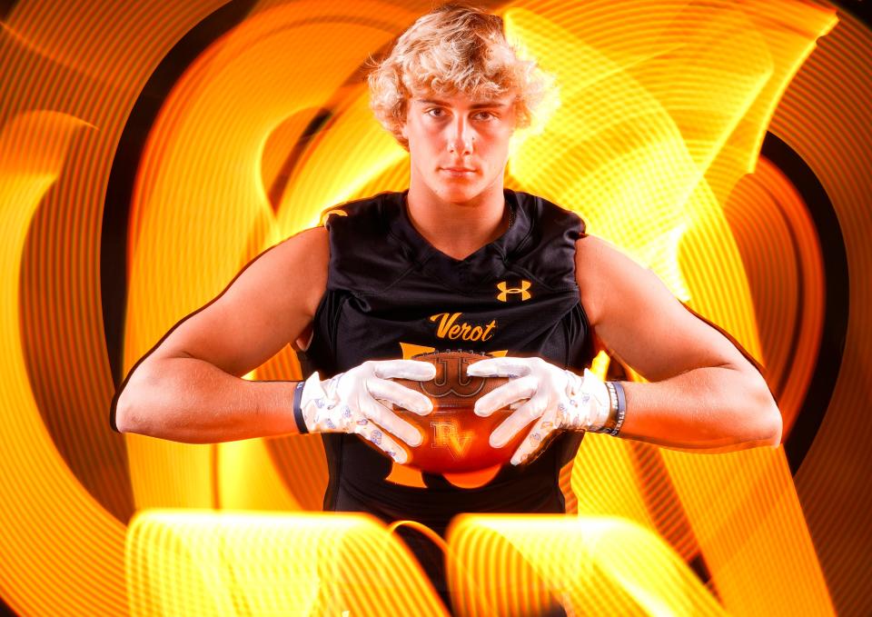 Bishop Verot’s Timmy Lawson is a member of the 2023 News-Press and Naples Daily News Big 15 recruits.