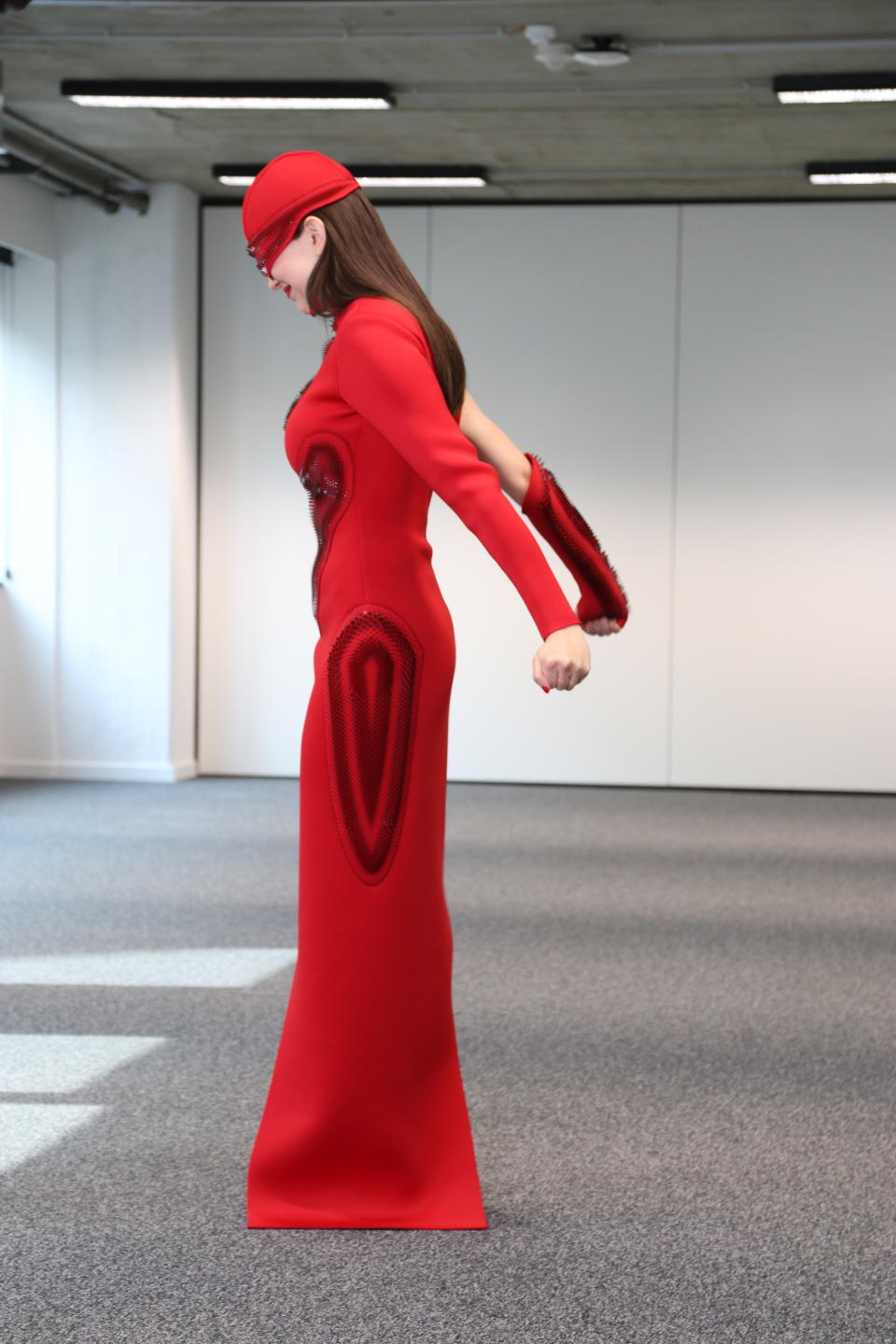 Red dress design by Jasna Rokegem and Travis Fitch. - Credit: Image courtesy