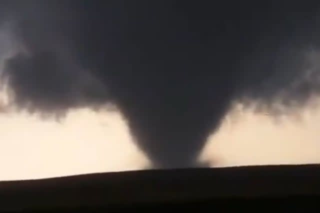 Denver Colorado giant tornado video