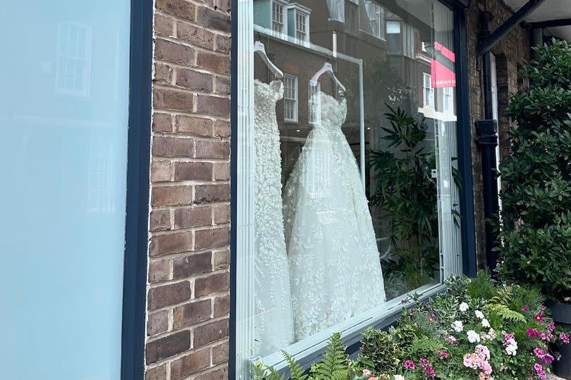 Vicky, 36, told where she got her wedding dress