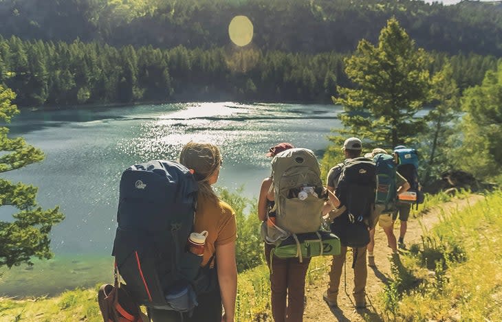 A youth backpacking trip with Sunlight Sports