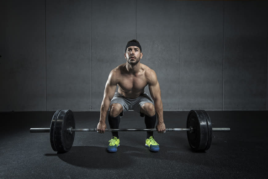 1. Lift weights at night.