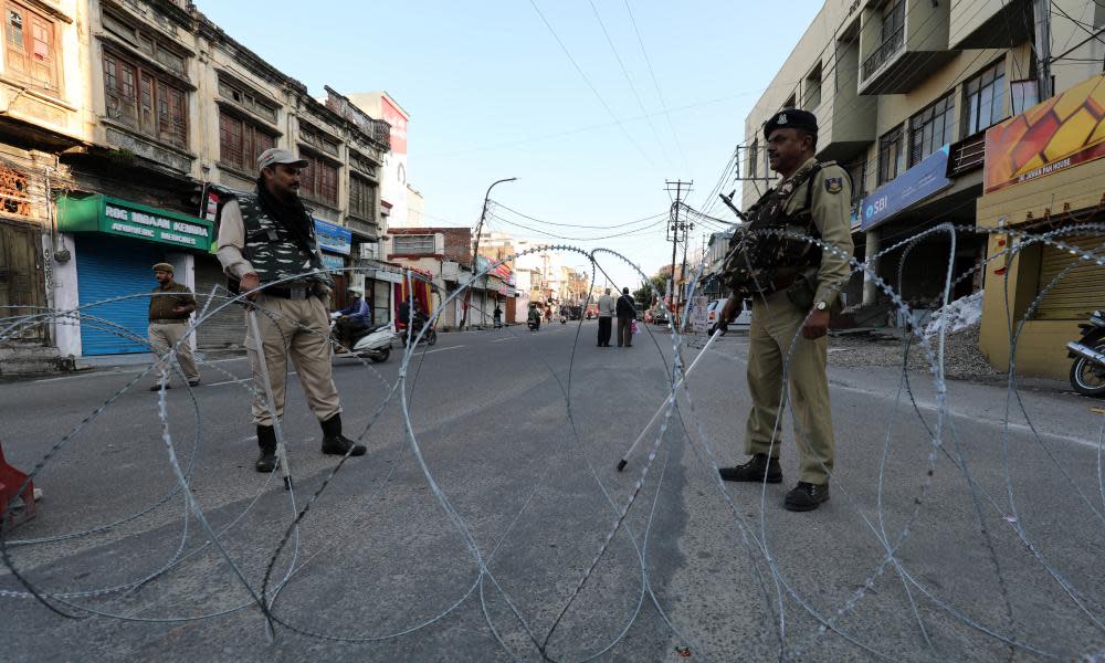 <span>Photograph: Jaipal Singh/EPA</span>