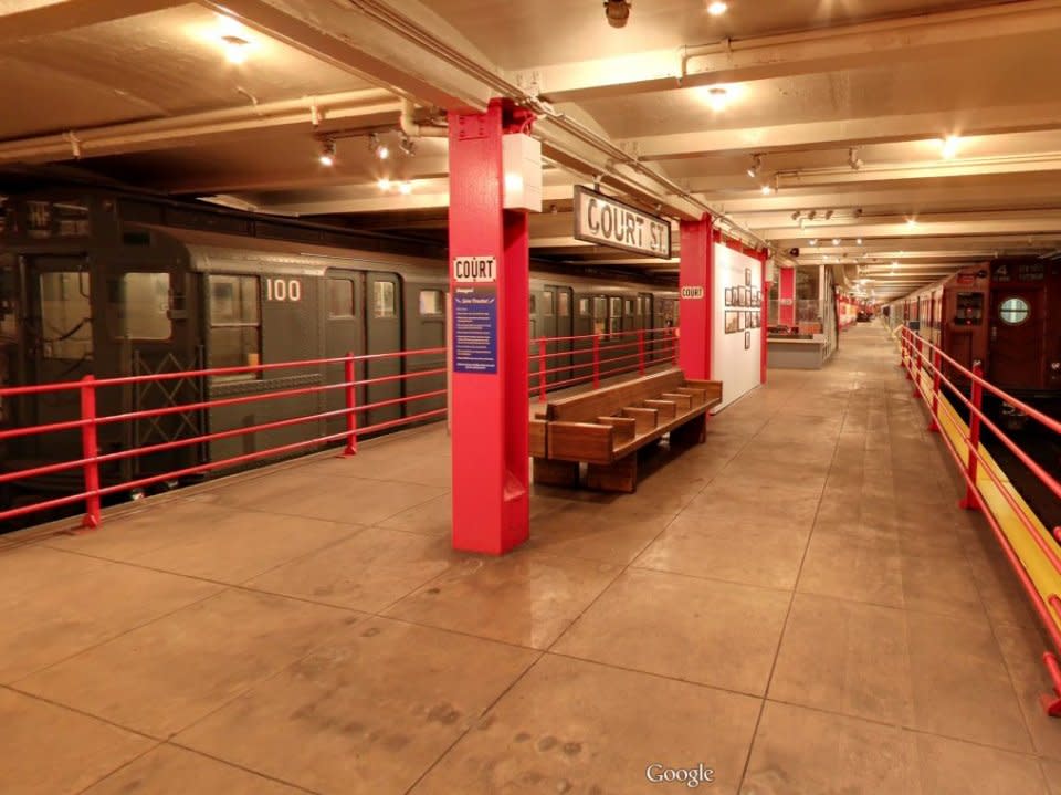 <p>Google/New York Transit Museum The New York City … <a href="http://www.businessinsider.sg/photos-of-old-nyc-subway-system/" rel="nofollow noopener" target="_blank" data-ylk="slk:Continued;elm:context_link;itc:0;sec:content-canvas" class="link ">Continued</a></p> The New York Transit Museum was actually created in a decommissioned underground station in Brooklyn.