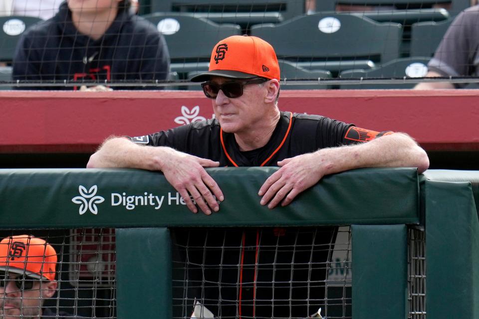Bob Melvin is in his first year as manager of the San Francisco Giants.