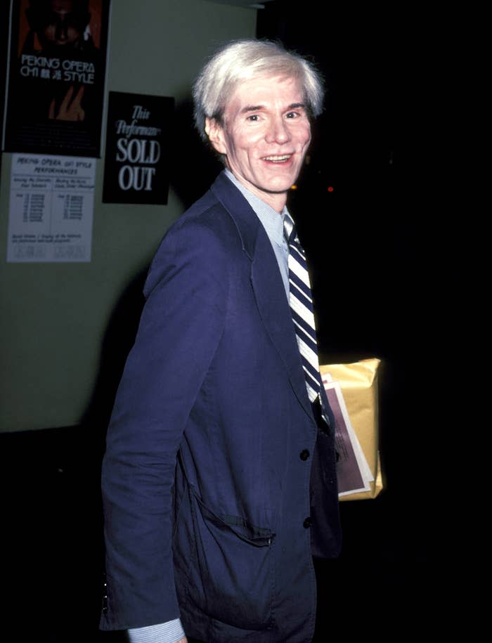 Andy Warhol in 1981