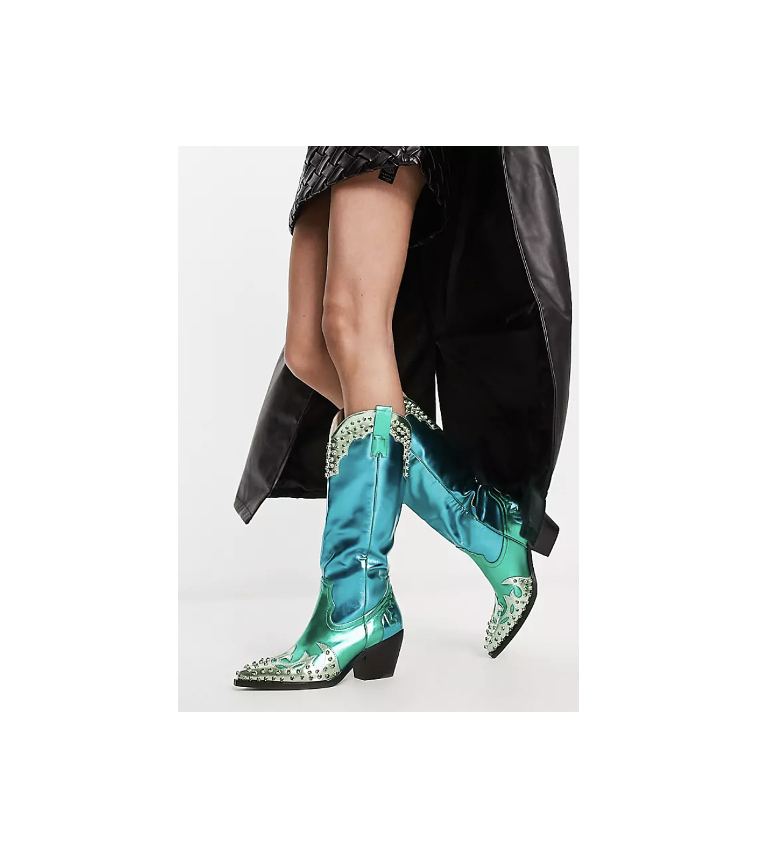 <p><a href="https://go.redirectingat.com?id=74968X1596630&url=https%3A%2F%2Fwww.asos.com%2Fus%2Fazalea-wang%2Fazalea-wang-knox-embellished-western-boot-in-blue%2Fprd%2F204091659%3Fclr%3Dblue-multi%26colourWayId%3D204091661%26SearchQuery%3Dcowboy%2Bboots&sref=https%3A%2F%2Fwww.cosmopolitan.com%2Fstyle-beauty%2Ffashion%2Fg43633318%2Fcoachella-cowboy-boots%2F" rel="nofollow noopener" target="_blank" data-ylk="slk:Shop Now;elm:context_link;itc:0;sec:content-canvas" class="link ">Shop Now</a></p><p>Knox Embellished Western Boot in Blue </p><p>$119.90</p><p>asos.com</p><span class="copyright">ASOS</span>