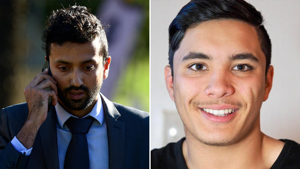 Dr Krishna Sura (left) is a doctor who was working at the Lost Paradise festival in December 2018. On the right is Brisbane man Joshua Tam, 22. He died at the Central Coast festival from an overdose-related death.