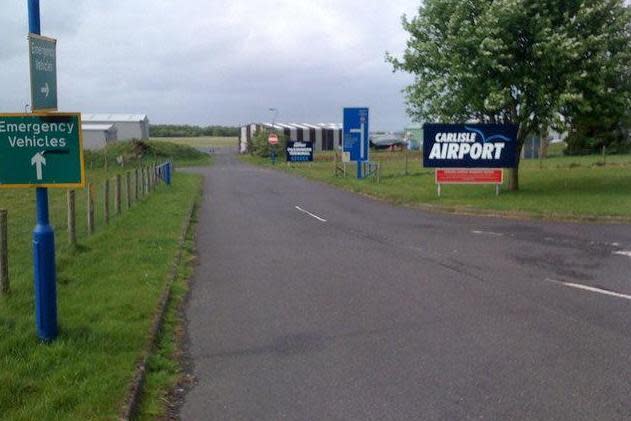 In development: The Carlisle Lake District Airport will resume passenger flights from June: Darrin Antrobus/Wikimedia