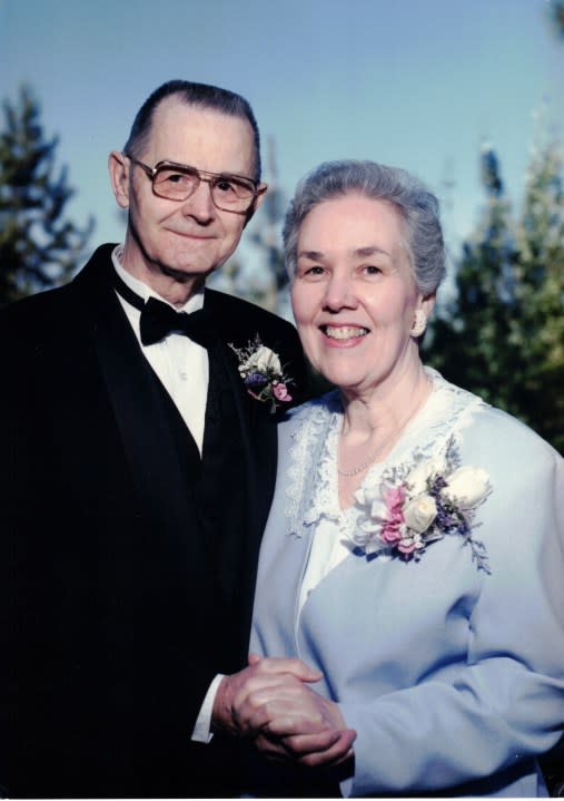 An undated photo of Dewey Ferman and his late wife. (Courtesy Thomas Ferman)