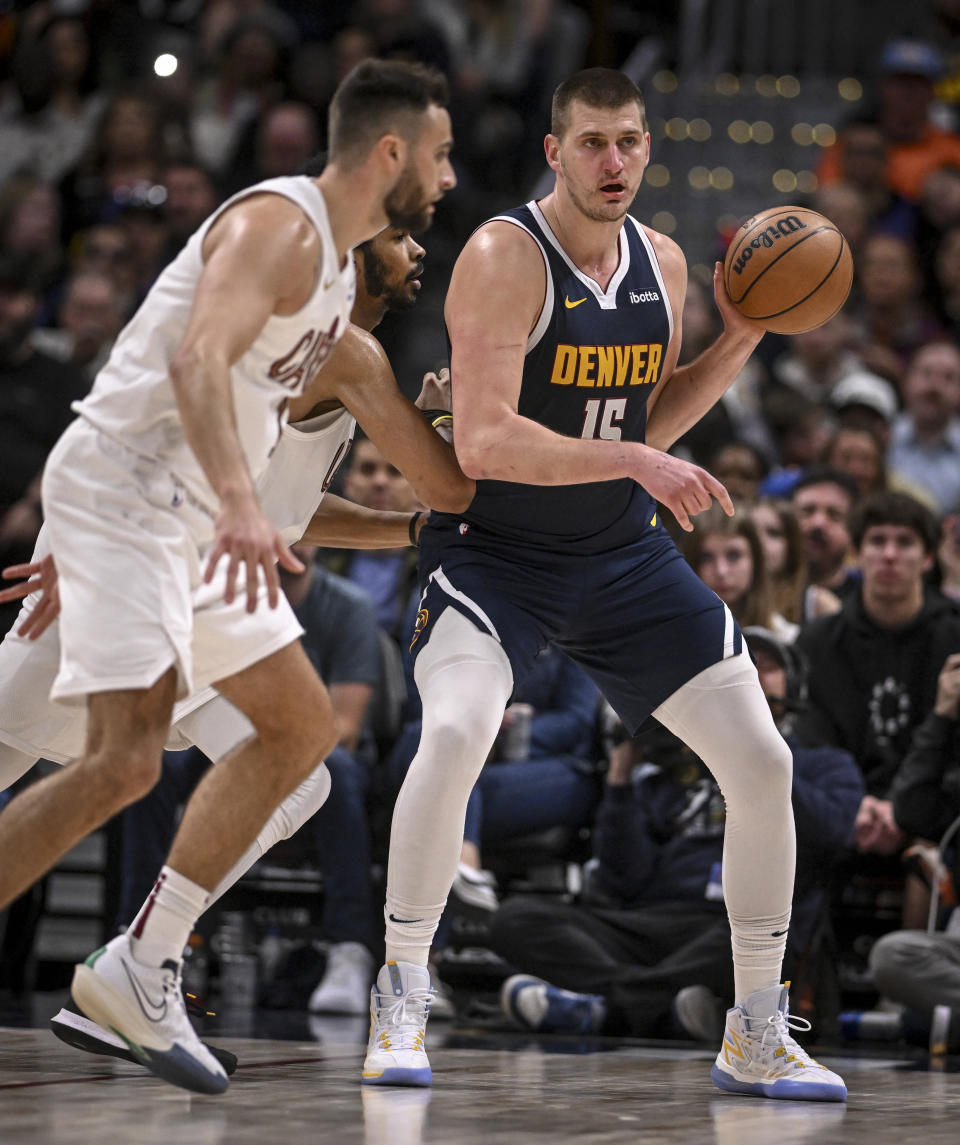 Nikola Jokic。(Photo by AAron Ontiveroz/The Denver Post)