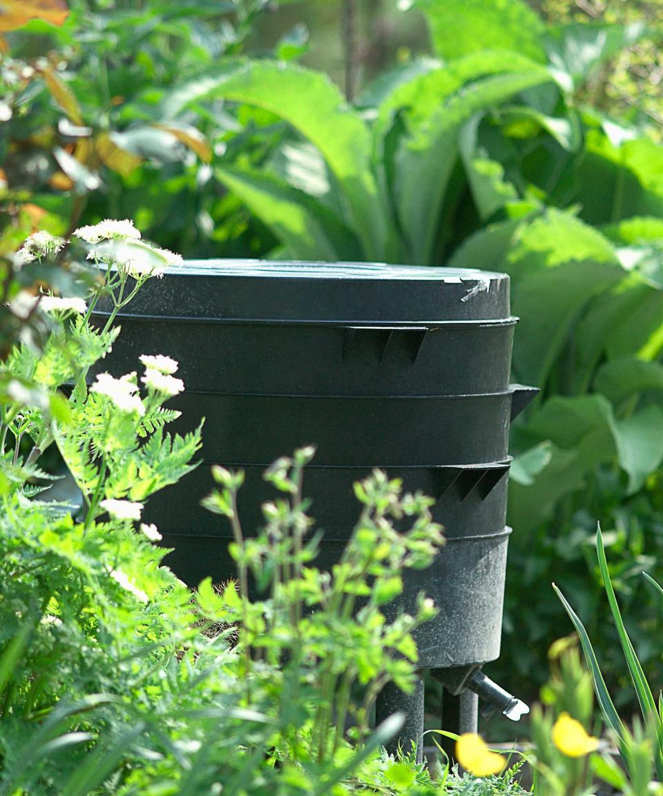 wormery in a garden