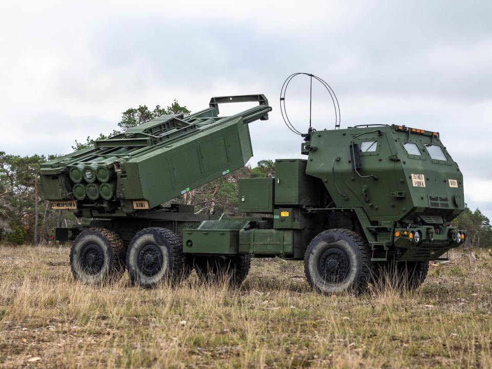 High Mobility Artillery Rocket System HIMARS Sweden Gotland