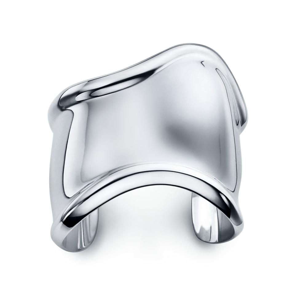 <p><a href="https://www.tiffany.com/jewelry/bracelets/elsa-peretti-medium-bone-cuff-10659027/" rel="nofollow noopener" target="_blank" data-ylk="slk:Shop Now;elm:context_link;itc:0;sec:content-canvas" class="link ">Shop Now</a></p><p>Elsa Peretti® Medium Bone Cuff in Sterling Silver</p><p>$1800.00</p><p>tiffany.com</p>