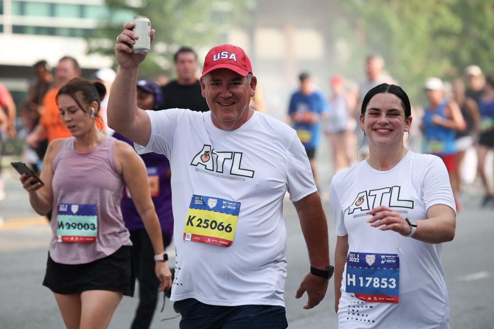 Here are some more photos from the 2022 Peachtree Road Race.