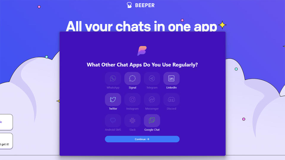 Beeper app on Windows 11