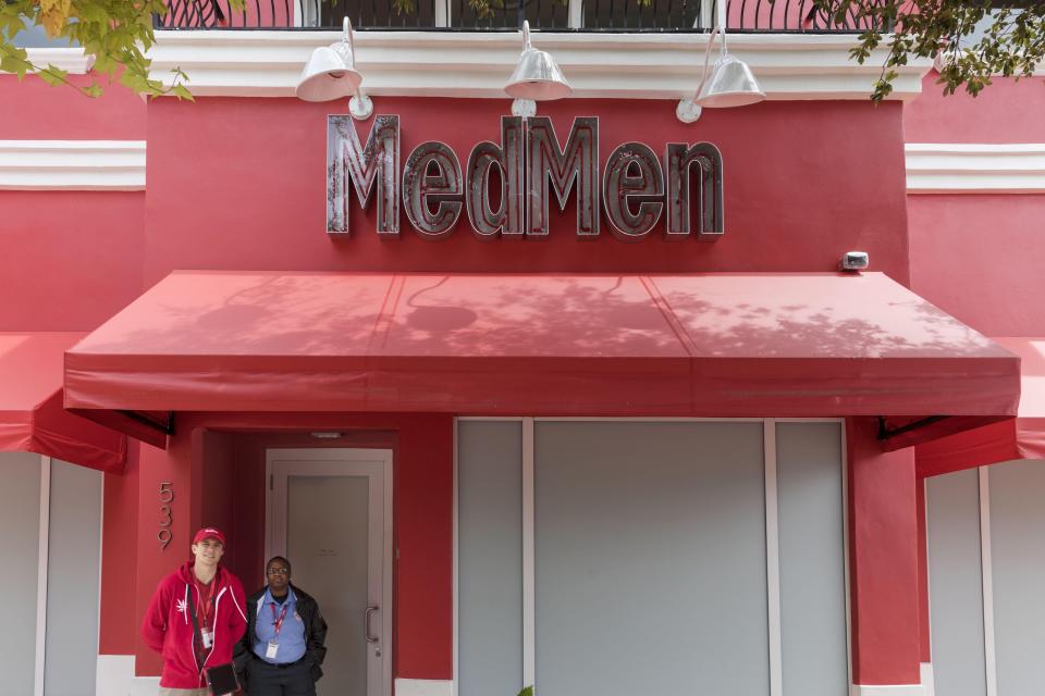 MedMen medical marijuana dispensary at 539 Clematis Street in West Palm Beach, Florida on July 5, 2019. [GREG LOVETT/palmbeachpost.com]