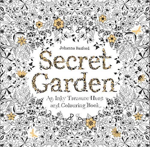 27) Secret Garden: An Inky Treasure Hunt and Coloring Book