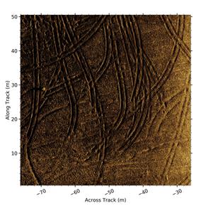 SAS Data from REPMUS 23 Exercise taken from Royal Netherlands Navy REMUS 100 with Kraken MP-SAS.