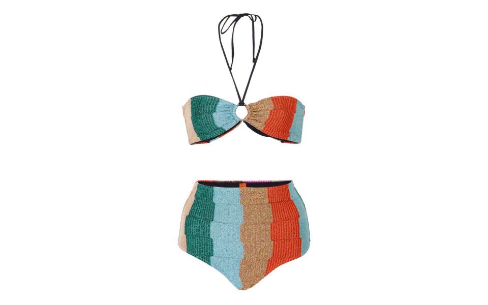 Missoni Mare Greca Metallic Bikini