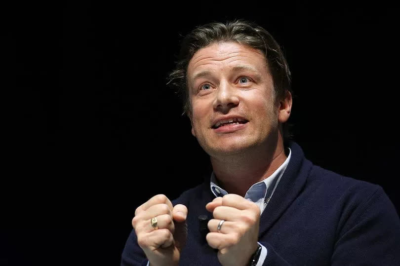 CANNES, FRANCE - JUNE 23:  Chef and businessman Jamie Oliver  speaks onstage a the Edelman seminar  during the Cannes Lions International Festival of Creativity on June 23, 2015 in Cannes, France.  (Photo by Richard Bord/Getty Images)