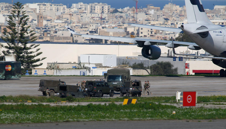 Hijacked Libyan plane diverted to Malta