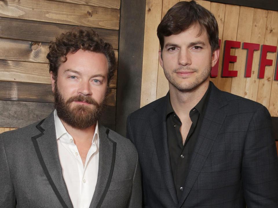 Danny Masterson and Ashton Kutcher in March 2016.