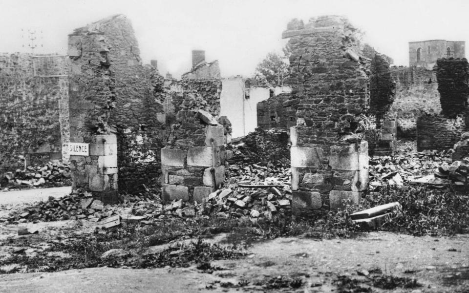 Ruins of Oradour-sur-Glane - Roger Viollet