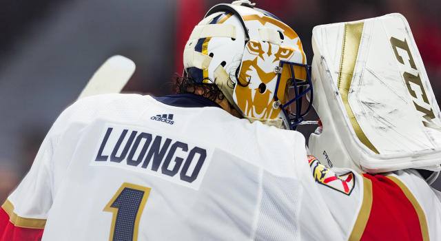 Ex-goalie Roberto Luongo has jersey retired by Florida Panthers