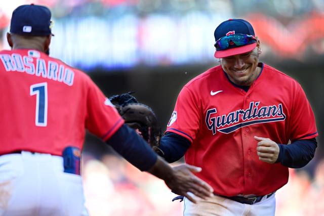 Rookie Oscar Gonzalez blasts the Guardians past the Rays in the 15th inning  for a wild-card sweep - The Boston Globe