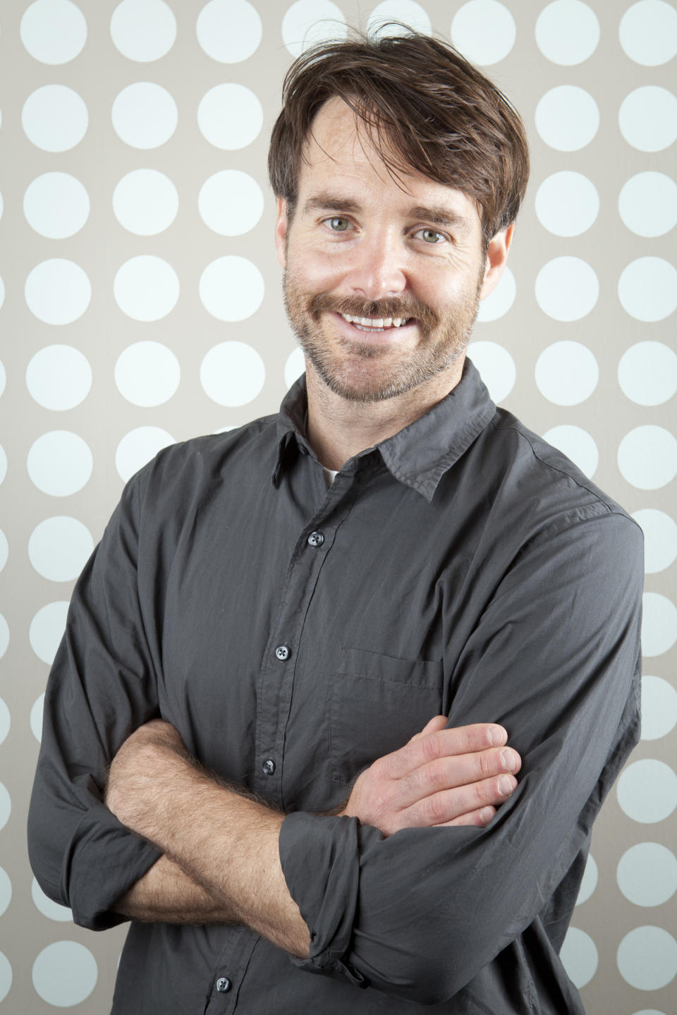 This April 19, 2013 photo shows actor Will Forte in New York. Forte, a cast member on "Saturday Night Live," stars in his first dramatic role in "Run and Jump," a film being shown at the TriBeca Film Festival. (Photo by Amy Sussman/Invision/AP)