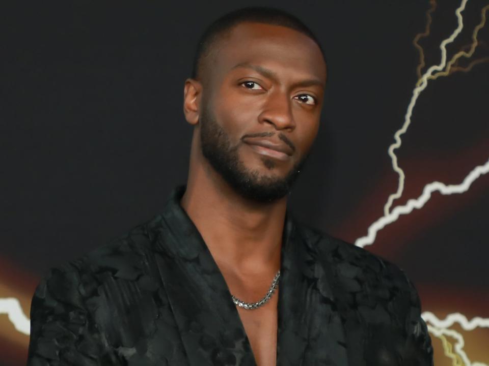 Aldis Hodge at the NYC premiere of "Black Adam" in October 2022.