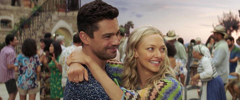 Mamma Mia! Here We Go Again, Dominic Cooper, Amanda Seyfried