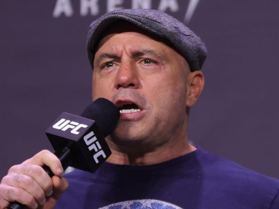 Joe Rogan has apologised for resurfaced clips showing him using the N-word multiple times (Getty Images)