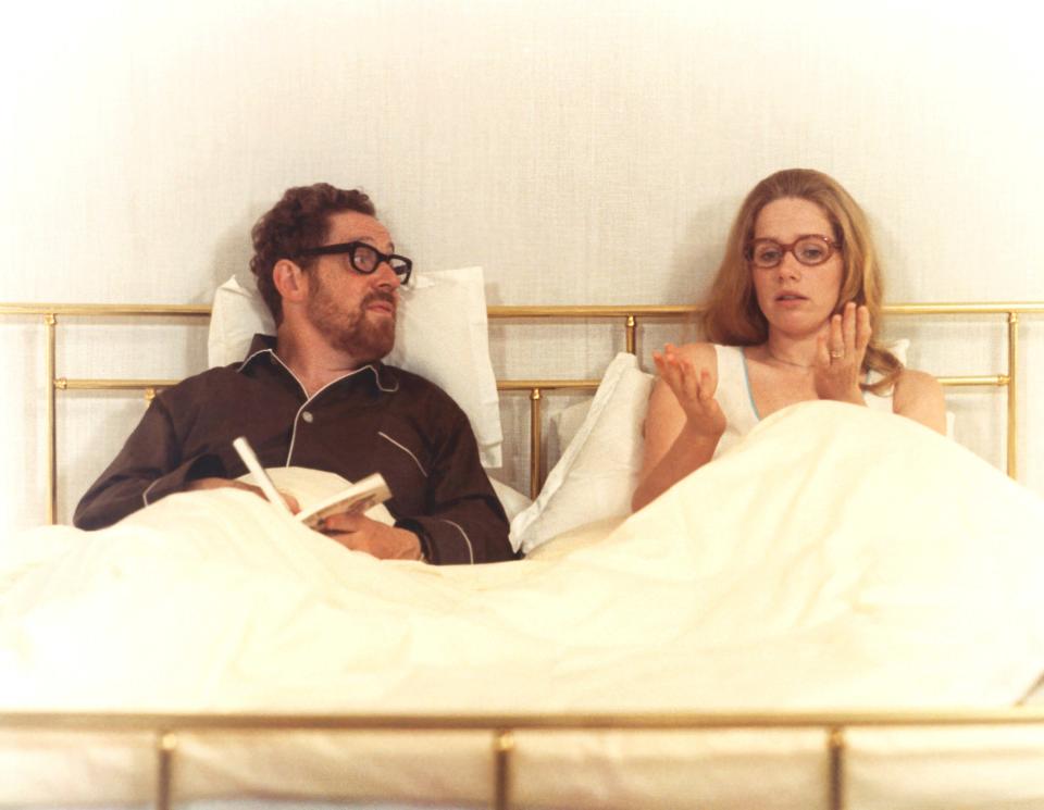 Erland Josephson and Liv Ullmann in Scenes from a Marriage.