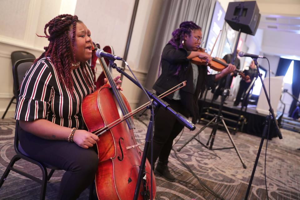 SistaStrings will perform at Lake Park Aug. 1 as part of the park's Summer Stage series.